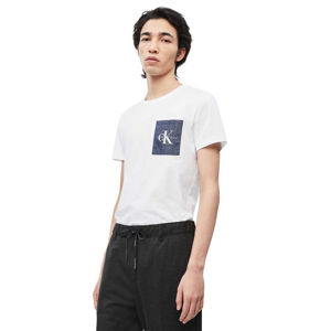 Calvin Klein pánské bílé tričko Pocket - XXL (112)
